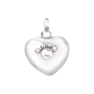 Paw Heart (Sterling Silver) Pendant