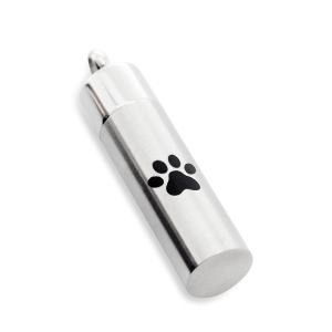 Paw Cylinder (Stainless Steel) Pendant